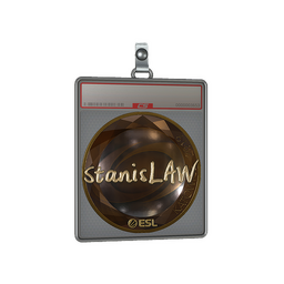 Sticker Slab | stanislaw (Gold) | Katowice 2019