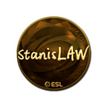 Sticker | stanislaw (Gold) | Katowice 2019