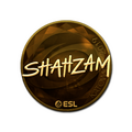 Sticker | ShahZaM (Gold) | Katowice 2019
