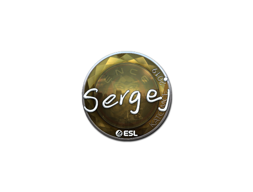 Sticker | sergej (premium) | Katowice 2019
