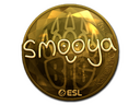 Sticker | smooya (Gold) | Katowice 2019