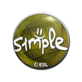 Sticker | s1mple | Katowice 2019