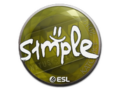 Sticker | s1mple | Katowice 2019