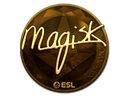 Sticker | Magisk (Gold) | Katowice 2019