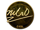Sticker | nitr0 (Gold) | Katowice 2019