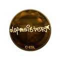 Sticker | olofmeister (Gold) | Katowice 2019