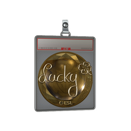 Sticker Slab | Lucky (Gold) | Katowice 2019