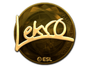 Sticker | Lekr0 (Gold) | Katowice 2019