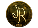 Sticker | jR (Gold) | Katowice 2019