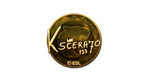 Sticker | KSCERATO (Gold) | Katowice 2019