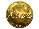 Sticker | Kaze (Gold) | Katowice 2019