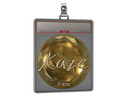 Sticker Slab | Kaze (Gold) | Katowice 2019