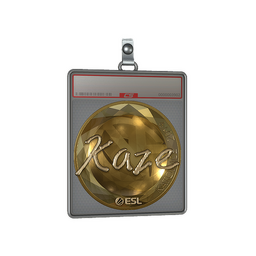 Sticker Slab | Kaze (Gold) | Katowice 2019