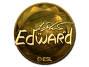 Sticker | Edward (Gold) | Katowice 2019