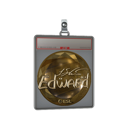 Sticker Slab | Edward (Gold) | Katowice 2019