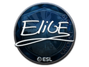 Sticker | EliGE (Foil) | Katowice 2019