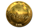 Sticker | Freeman (Gold) | Katowice 2019