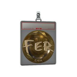 Sticker Slab | fer (Gold) | Katowice 2019