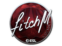 Sticker | fitch (Foil) | Katowice 2019