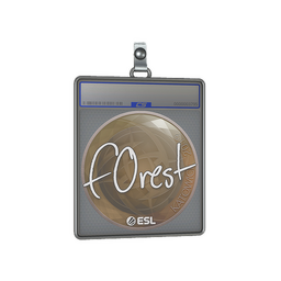 Sticker Slab | f0rest | Katowice 2019