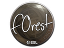 Sticker | f0rest | Katowice 2019