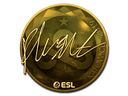 Sticker | flusha (Gold) | Katowice 2019