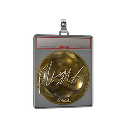 Sticker Slab | flusha (Gold) | Katowice 2019