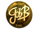 Sticker | gob b (Gold) | Katowice 2019