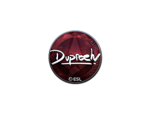 Naklejka | dupreeh (foliowana) | Katowice 2019