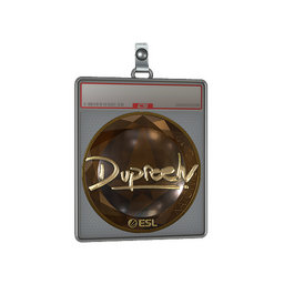 Sticker Slab | dupreeh (Gold) | Katowice 2019