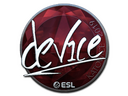 Sticker | device (Foil) | Katowice 2019