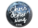 Sticker | dexter (Foil) | Katowice 2019