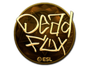 Sticker | DeadFox (Gold) | Katowice 2019