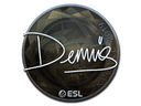 Sticker | dennis (Foil) | Katowice 2019