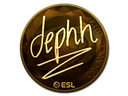 Sticker | dephh (Gold) | Katowice 2019