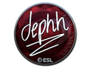 Sticker | dephh (Foil) | Katowice 2019
