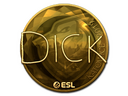Sticker | DickStacy (Gold) | Katowice 2019