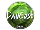 Sticker | DavCost (Foil) | Katowice 2019