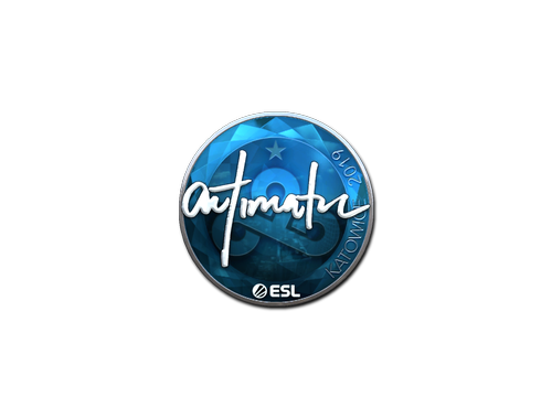 Pegatina | autimatic (reflectante) | Katowice 2019