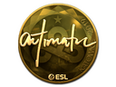 Sticker | autimatic (Gold) | Katowice 2019