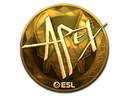 Sticker | apEX (Gold) | Katowice 2019