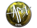 Sticker | apEX (Foil) | Katowice 2019
