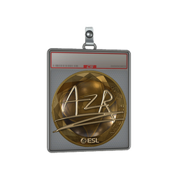 Sticker Slab | AZR (Gold) | Katowice 2019