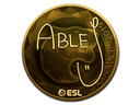 Sticker | ableJ (Gold) | Katowice 2019