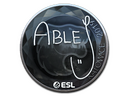 Sticker | ableJ (Foil) | Katowice 2019
