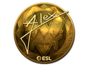 Sticker | ALEX (Gold) | Katowice 2019