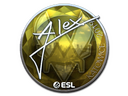 Sticker | ALEX (Foil) | Katowice 2019