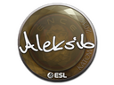 Sticker | Aleksib | Katowice 2019