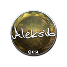 Sticker | Aleksib (Foil) | Katowice 2019