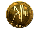 Sticker | allu (Gold) | Katowice 2019